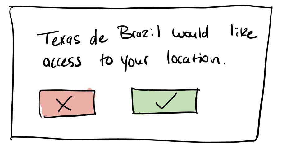 allow location modal sketch