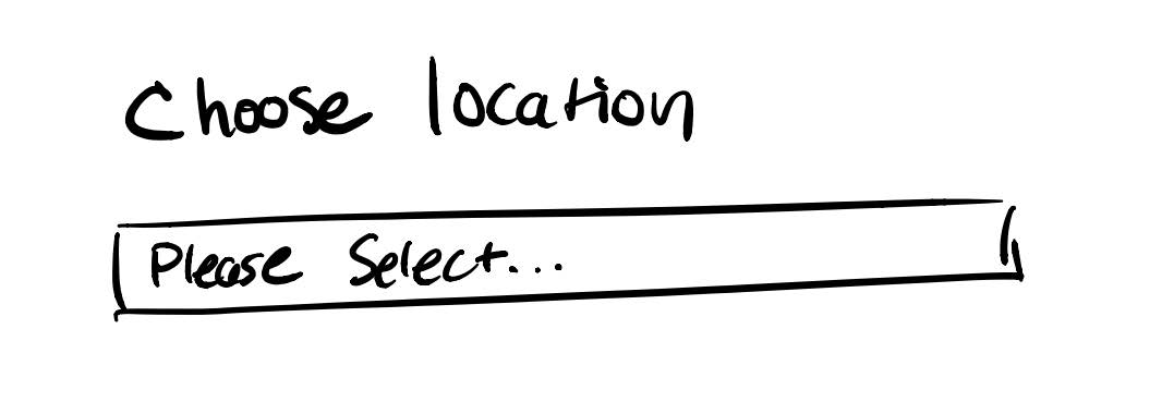 choose location select input